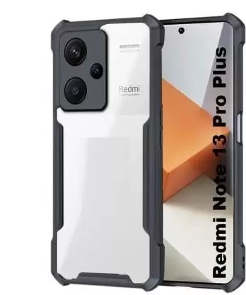 Redmi Note 13 Pro plus 5G Back Cover (Transparent, Shock Proof)